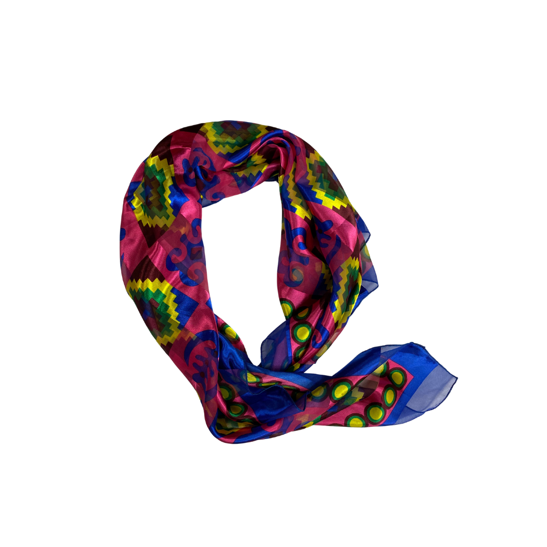 PRINTED SATIN SCARF