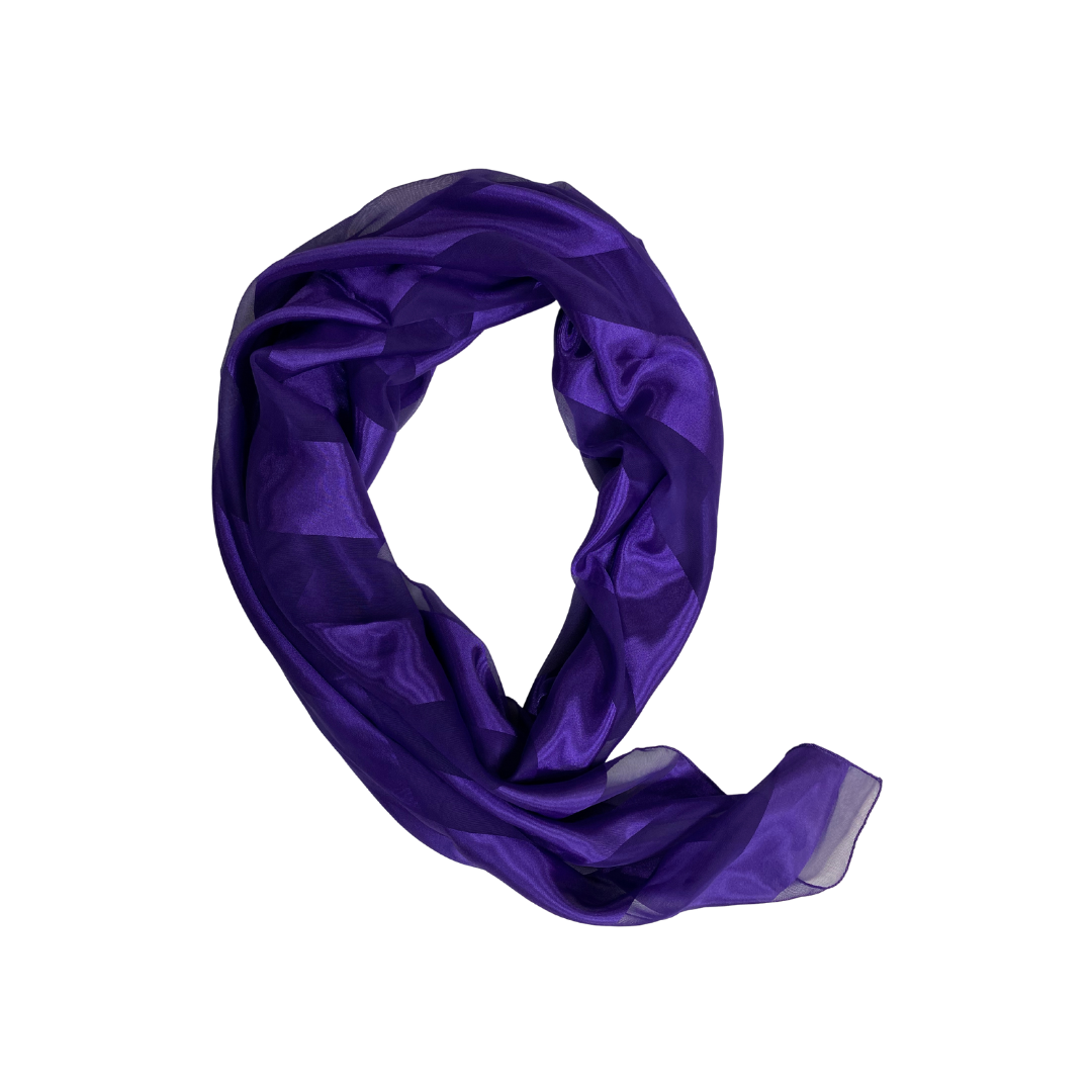 SOLID-COLOR SATIN SCARF