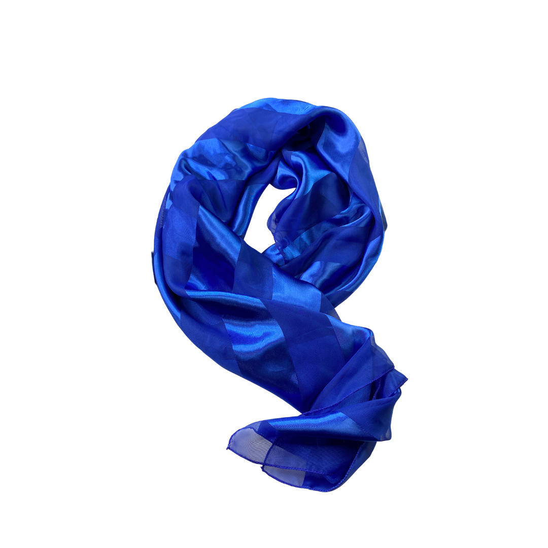 SOLID-COLOR SATIN SCARF